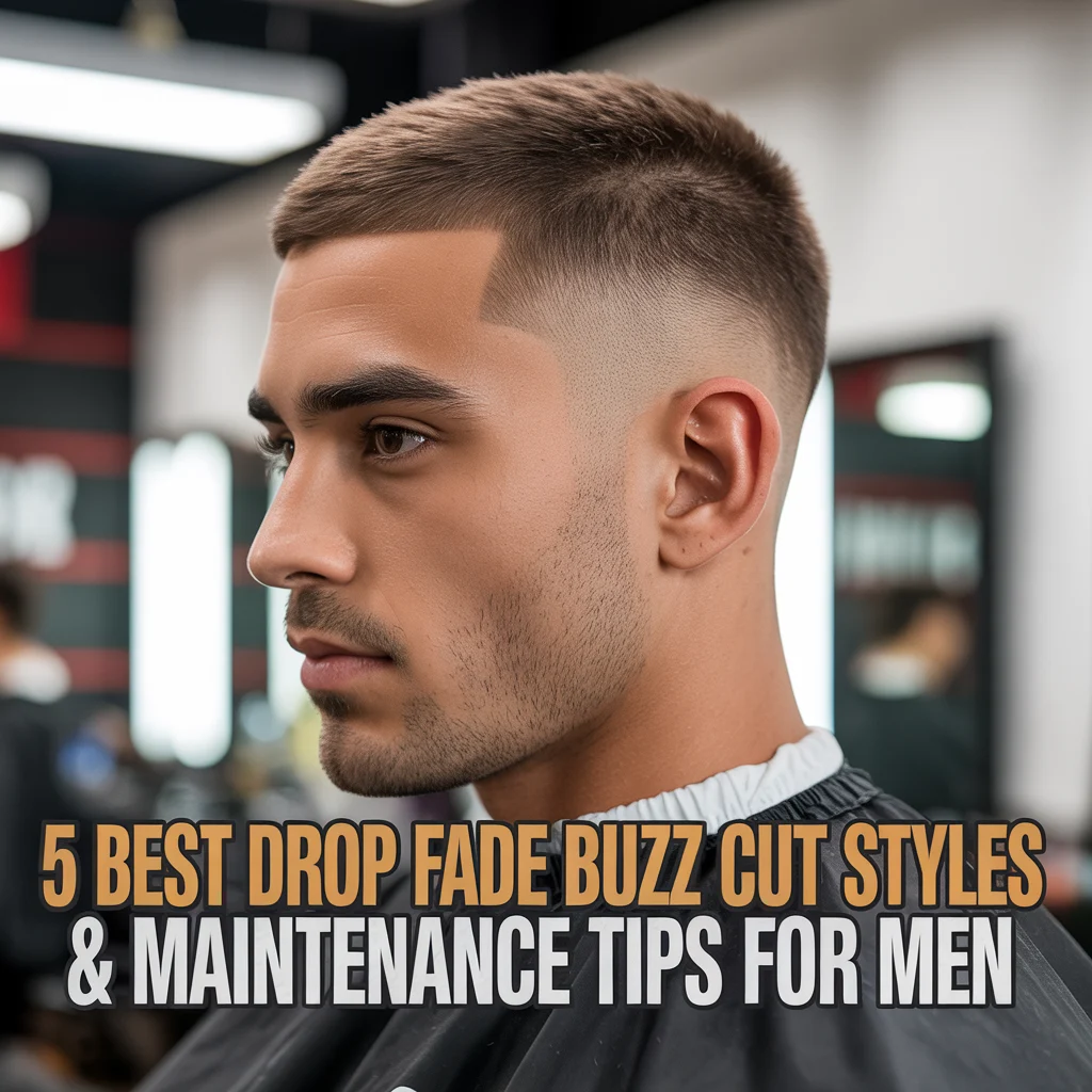 Drop Fade Buzz Cut