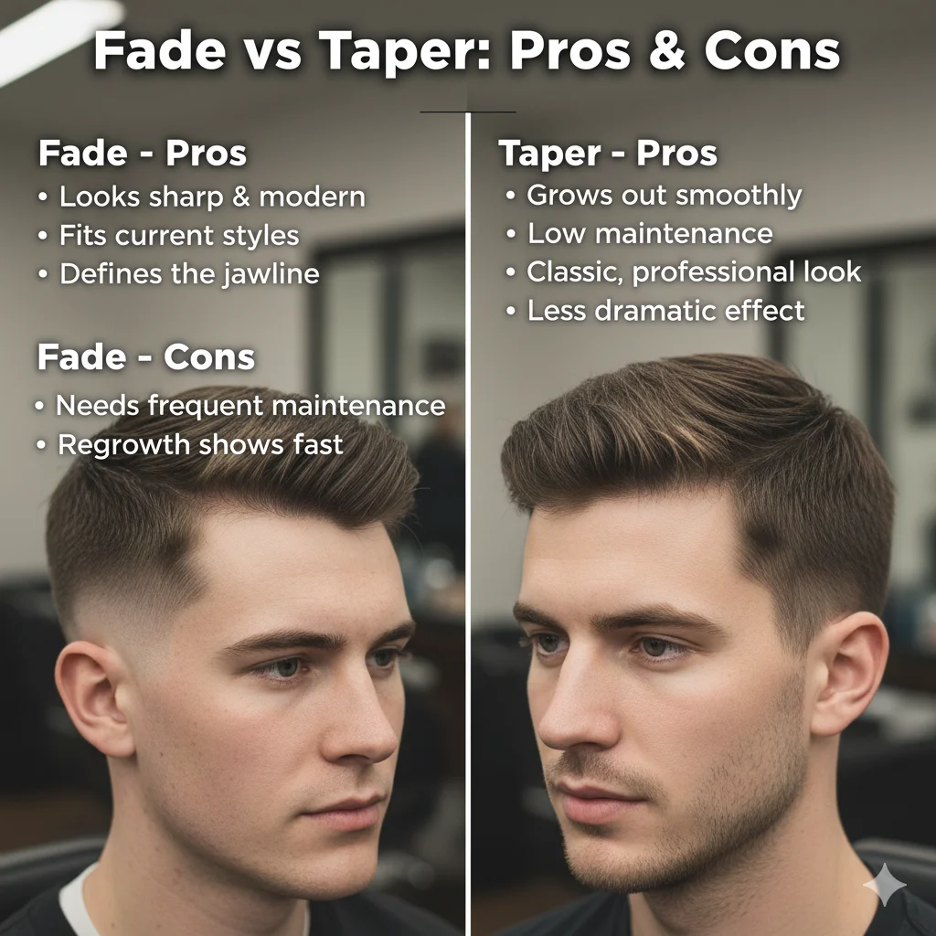 Fade vs Taper: Pros and Cons