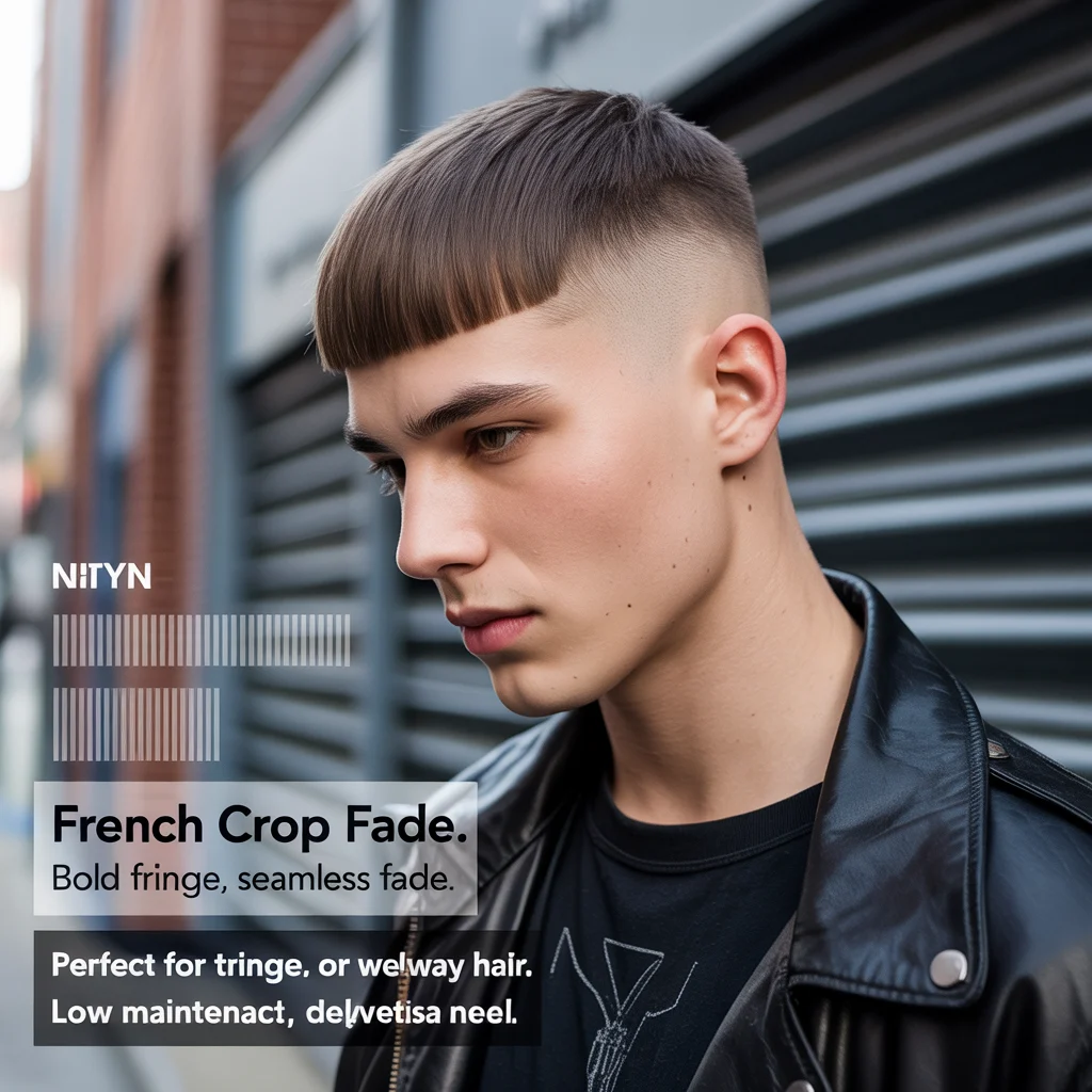 French Crop Fade