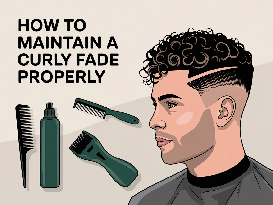 How to Maintain a Curly Fade Properly