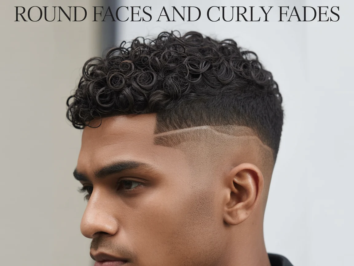 Round Faces and Curly Fades