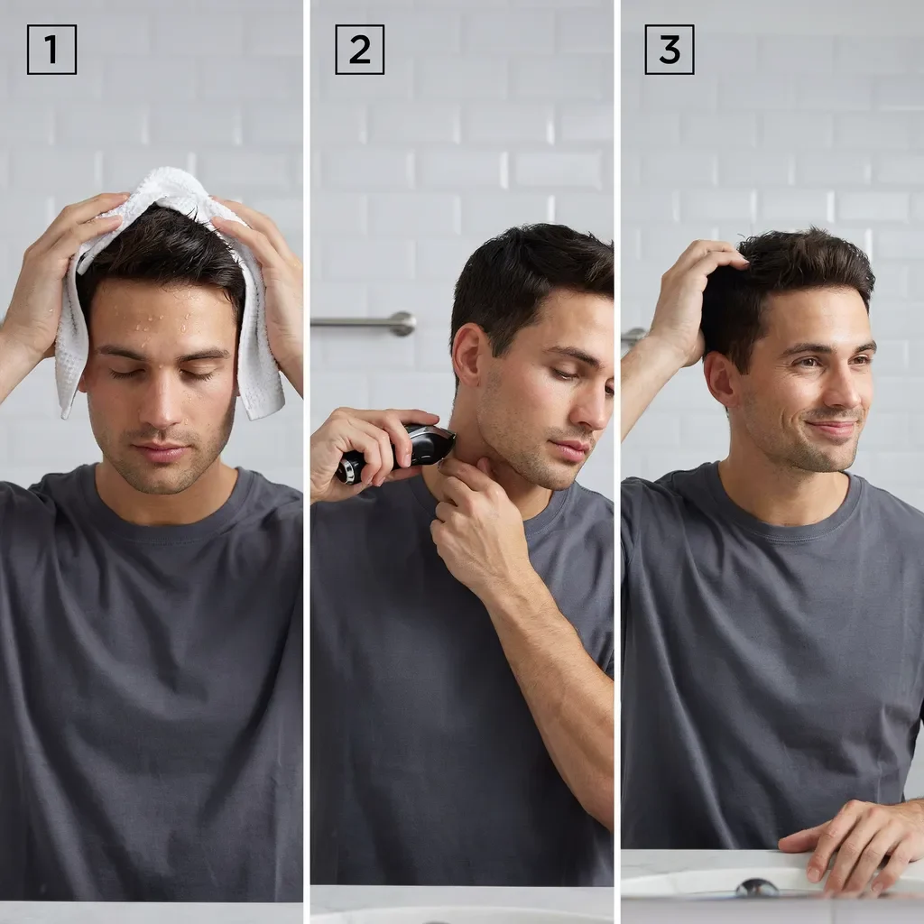 step by step neckline maintenance routine