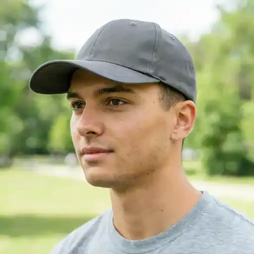 hat protecting a fade from summer sun